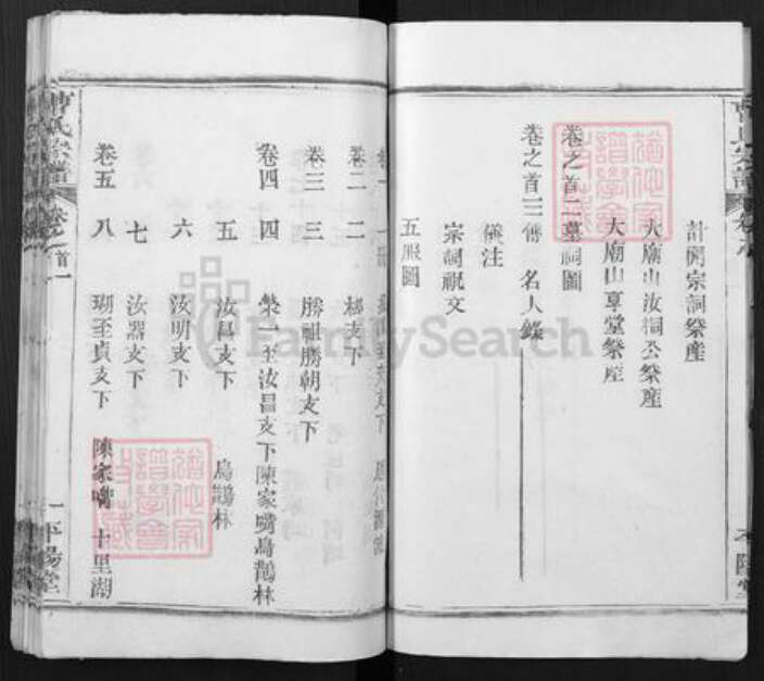 湖北省黄冈市曹氏平阳堂族谱-曹氏宗谱.pdf电子版预览图3