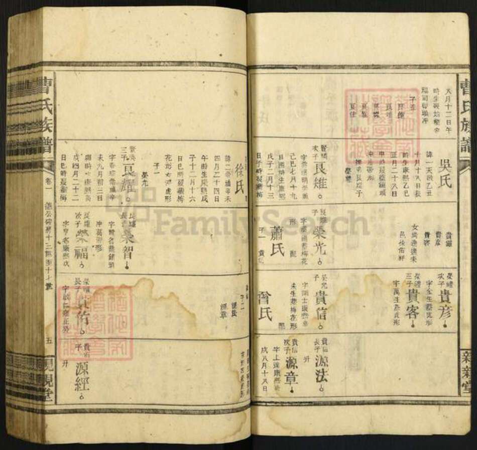 曹氏亲亲堂族谱-曹氏族谱.pdf电子版预览图5