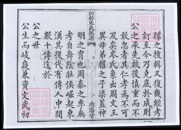 广西壮族自治区百色市隆林各族自治县岑氏族谱-广西西林岑氏族谱.pdf电子版预览图4