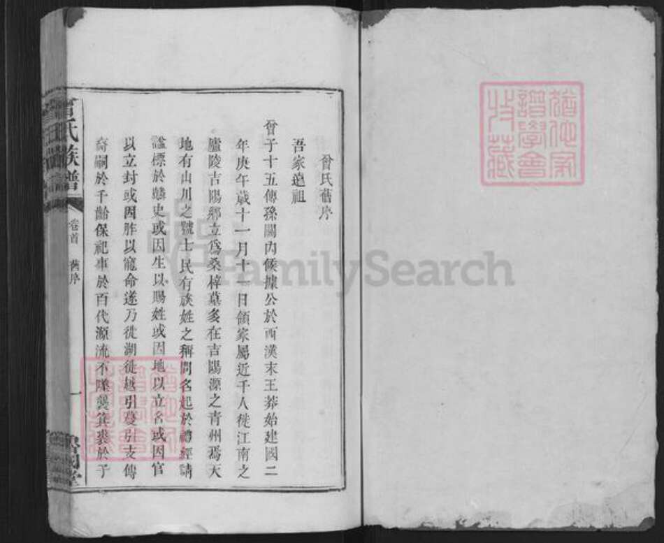 山东省德州市武城县曾氏鲁国堂族谱-曾氏族谱.pdf电子版预览图1