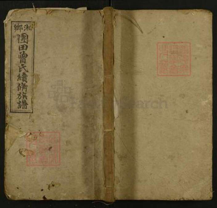 湖南省湘潭市湘乡市湘乡曾氏武城堂族谱-湘乡圑田曾氏续修族谱.pdf电子版缩略图