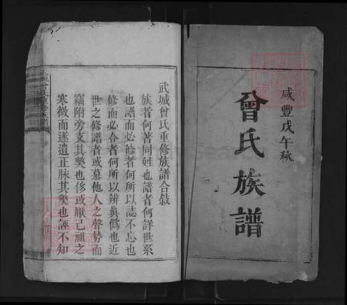 湖南省娄底市新化县孟公镇曾氏族谱-武城曾氏重修族谱.pdf电子版预览图1