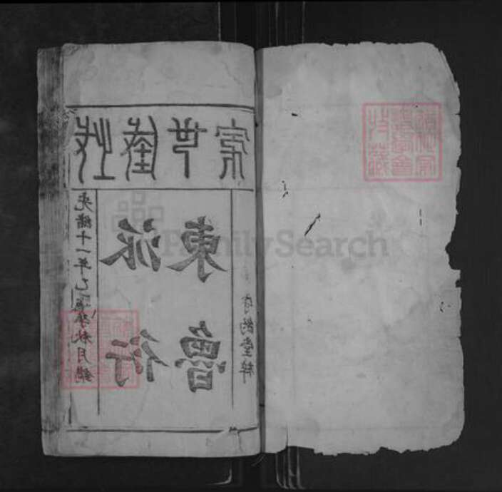 湖南省邵阳市邵东市杨桥镇曾氏守约堂族谱-太平曾氏支谱.pdf电子版预览图1