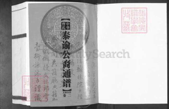 湖南省娄底市新化县孟公镇曾氏族谱-中华曾氏.泰谕公裔通谱.pdf电子版预览图1