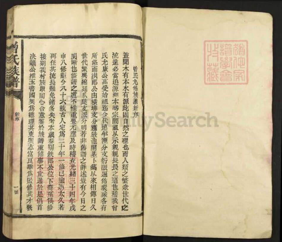 福建省三明市宁化县安远镇曾氏族谱-曾氏族谱.pdf电子版预览图1