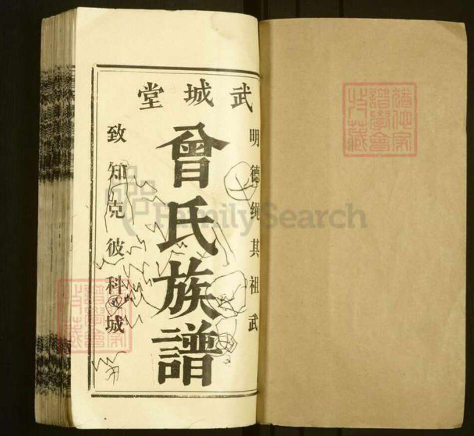 湖南省湘潭市韶山市杨林乡曾氏武城堂族谱-团田曾氏续修族谱.pdf电子版预览图1