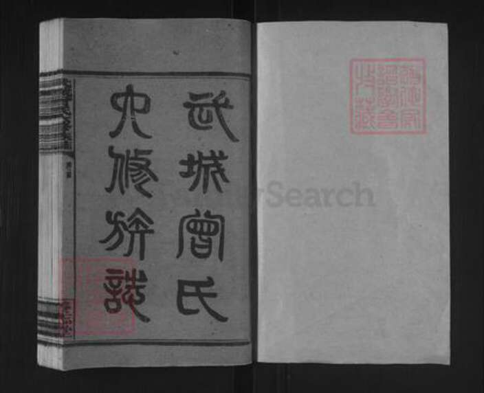 湖南省邵阳市邵东曾氏养志堂族谱-武城曾氏六修族志.pdf电子版预览图1