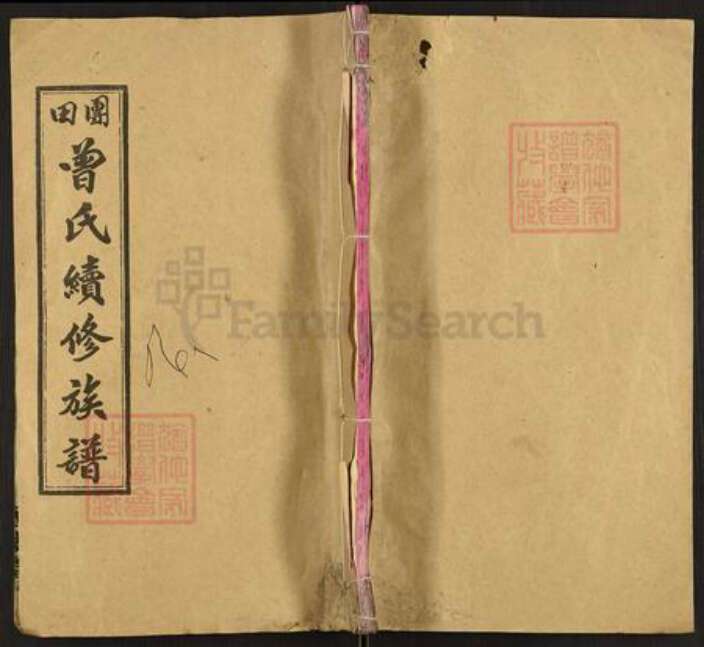 湖南省娄底市涟源市杨市镇曾氏武城堂族谱-团田曾氏续修族谱.pdf电子版缩略图