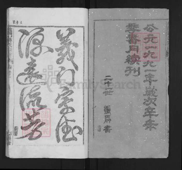 湖北省武汉市新洲区陈氏德星堂族谱-义门陈氏宗谱.pdf电子版预览图3