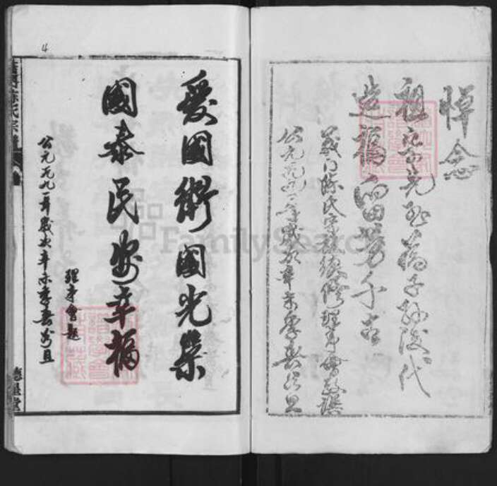 湖北省武汉市新洲区陈氏德星堂族谱-义门陈氏宗谱.pdf电子版预览图5