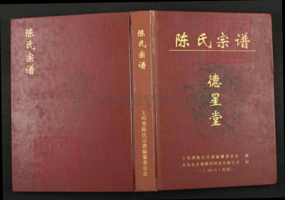 江西省上饶市广丰区沙田镇陈氏德星堂族谱-陈氏宗谱.pdf电子版缩略图