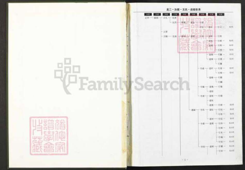 湖北省黄冈市蕲春县大同镇陈氏族谱-义门陈蕲春庄英公支系大成宗谱.pdf电子版预览图2