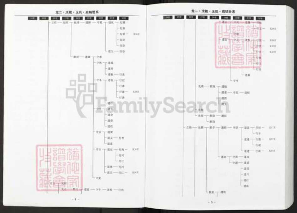 湖北省黄冈市蕲春县大同镇陈氏族谱-义门陈蕲春庄英公支系大成宗谱.pdf电子版预览图4