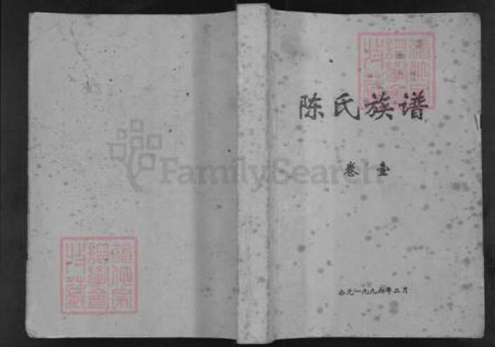 湖南省永州市蓝山县塔峰镇陈氏族谱-陈氏族谱.pdf电子版缩略图