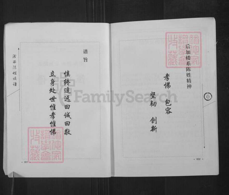 山西省临汾市汾西县永安镇陈氏聚盛魁堂族谱-陈氏族谱.山西汾西后加楼系.pdf电子版预览图3