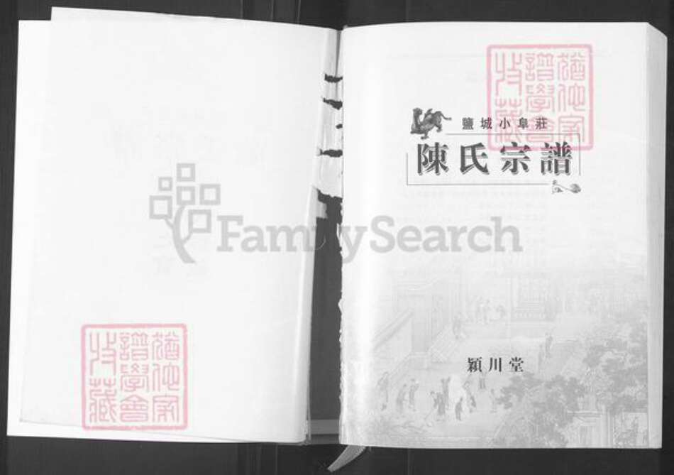 江苏省盐城市建湖县庆丰镇陈氏颖川堂族谱-陈氏宗谱.pdf电子版预览图2