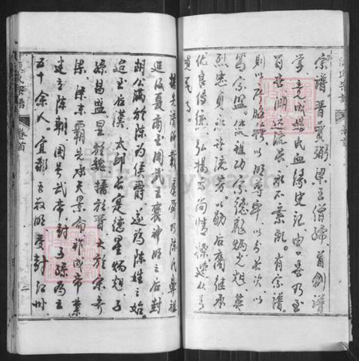 湖北省黄冈市罗田县河铺镇陈氏族谱-陈氏宗谱.pdf电子版预览图2