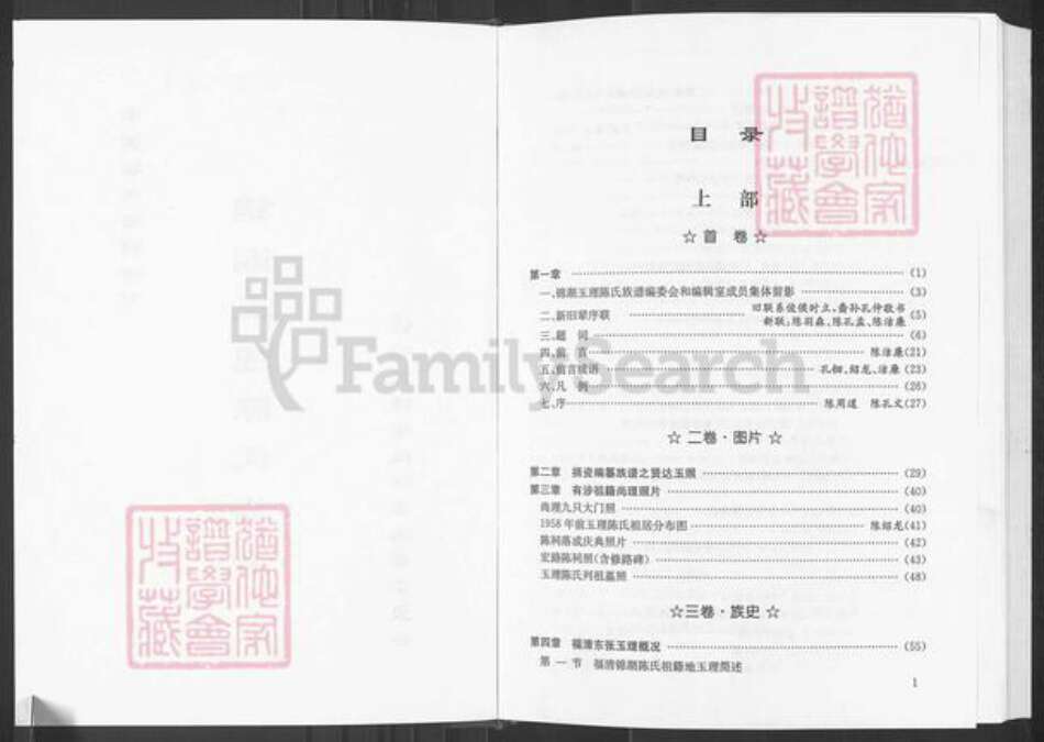 福建省福州市福清市东张镇陈氏族谱-锦湖玉理陈氏族谱.pdf电子版预览图2