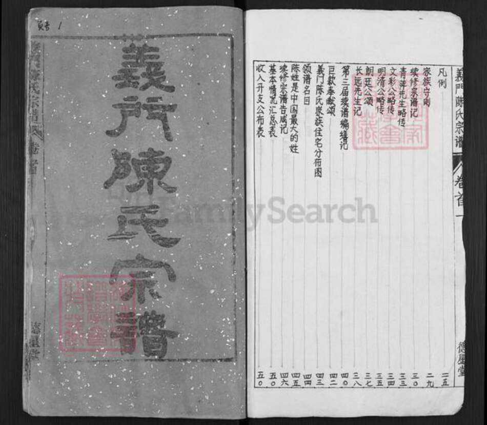 湖北省武汉市新洲区陈氏德星堂族谱-义门陈氏宗谱.pdf电子版预览图2