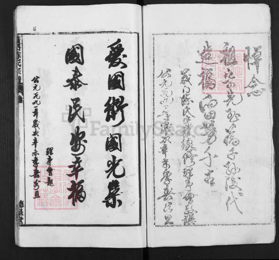 湖北省武汉市新洲区陈氏德星堂族谱-义门陈氏宗谱.pdf电子版预览图5