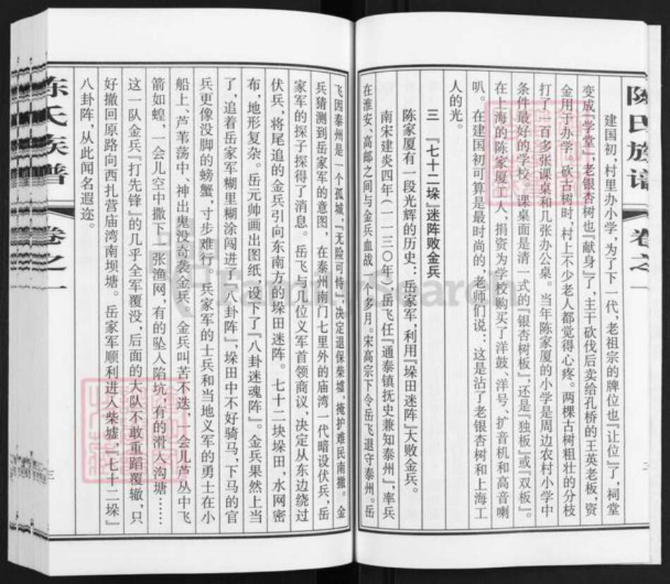 江苏省泰州市泰兴市高港陈氏敦伦堂族谱-陈氏族谱.pdf电子版预览图4