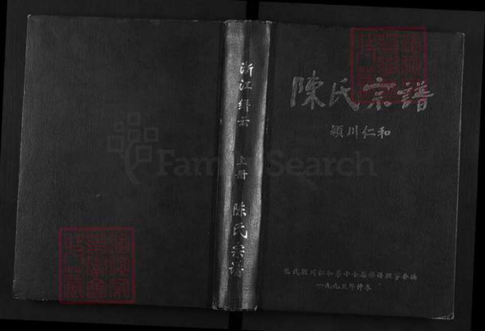 浙江省丽水市缙云县五云街道陈氏族谱-浙江缙云陈氏宗谱.pdf电子版缩略图
