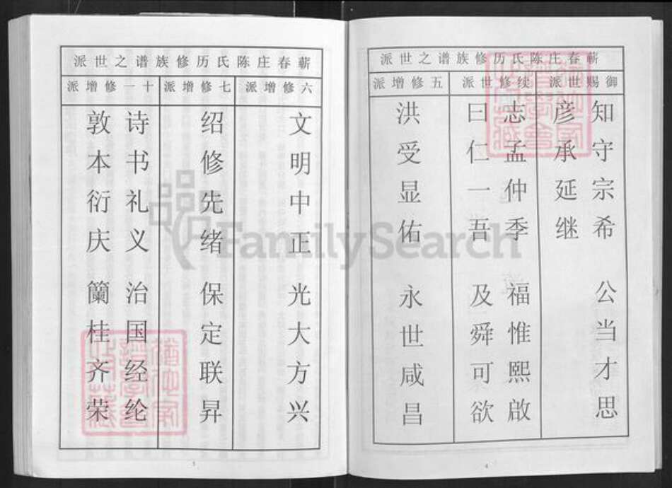 湖北省孝感市孝昌县周巷镇陈氏族谱-陈氏宗谱.pdf电子版预览图5