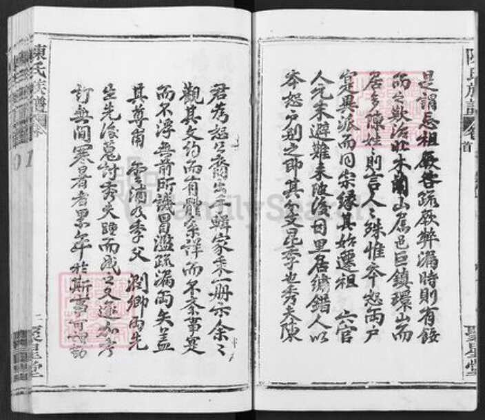 湖北省武汉市黄陂区陈氏聚星堂族谱-陈氏族谱.pdf电子版预览图4