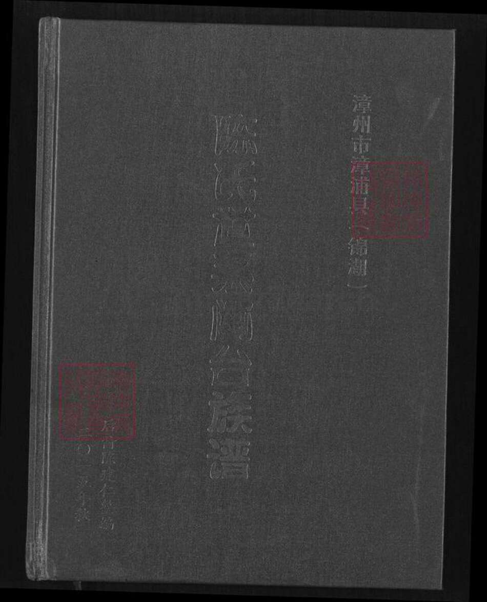 福建省漳州市漳浦县赤湖镇陈氏怀仁堂族谱-陈氏世系闽台族谱.pdf电子版缩略图