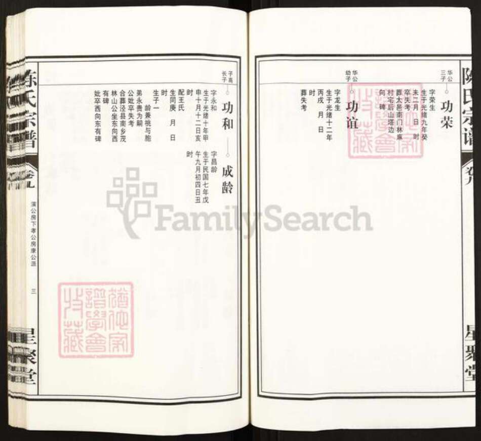 安徽省铜陵市枞阳县白梅乡陈氏星聚堂族谱-陈氏宗谱.白云股.pdf电子版预览图3