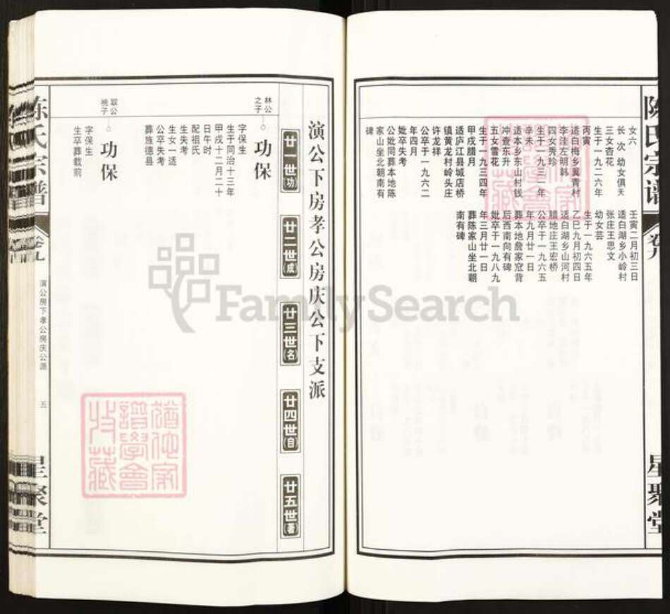 安徽省铜陵市枞阳县白梅乡陈氏星聚堂族谱-陈氏宗谱.白云股.pdf电子版预览图5