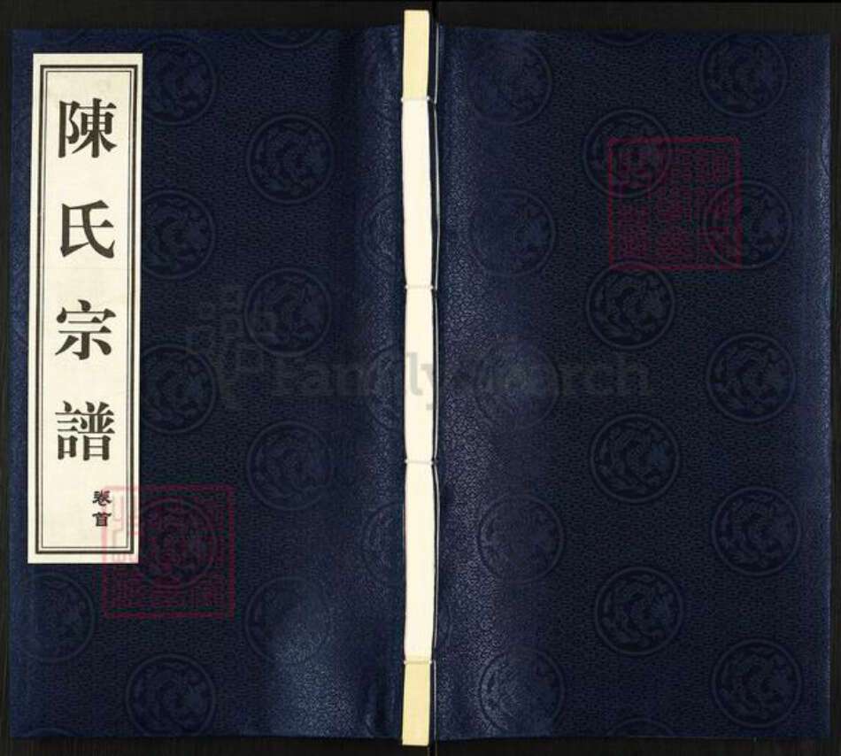 江苏省常州市武进县遥观镇陈氏星聚堂族谱-陈氏宗谱.pdf电子版缩略图