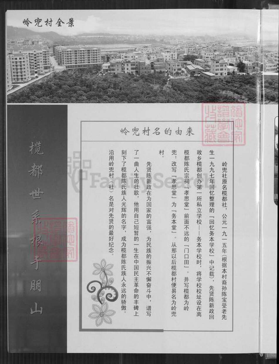 福建省厦门市思明区陈氏务本堂族谱-岭兜榄都陈氏族谱.pdf电子版预览图5