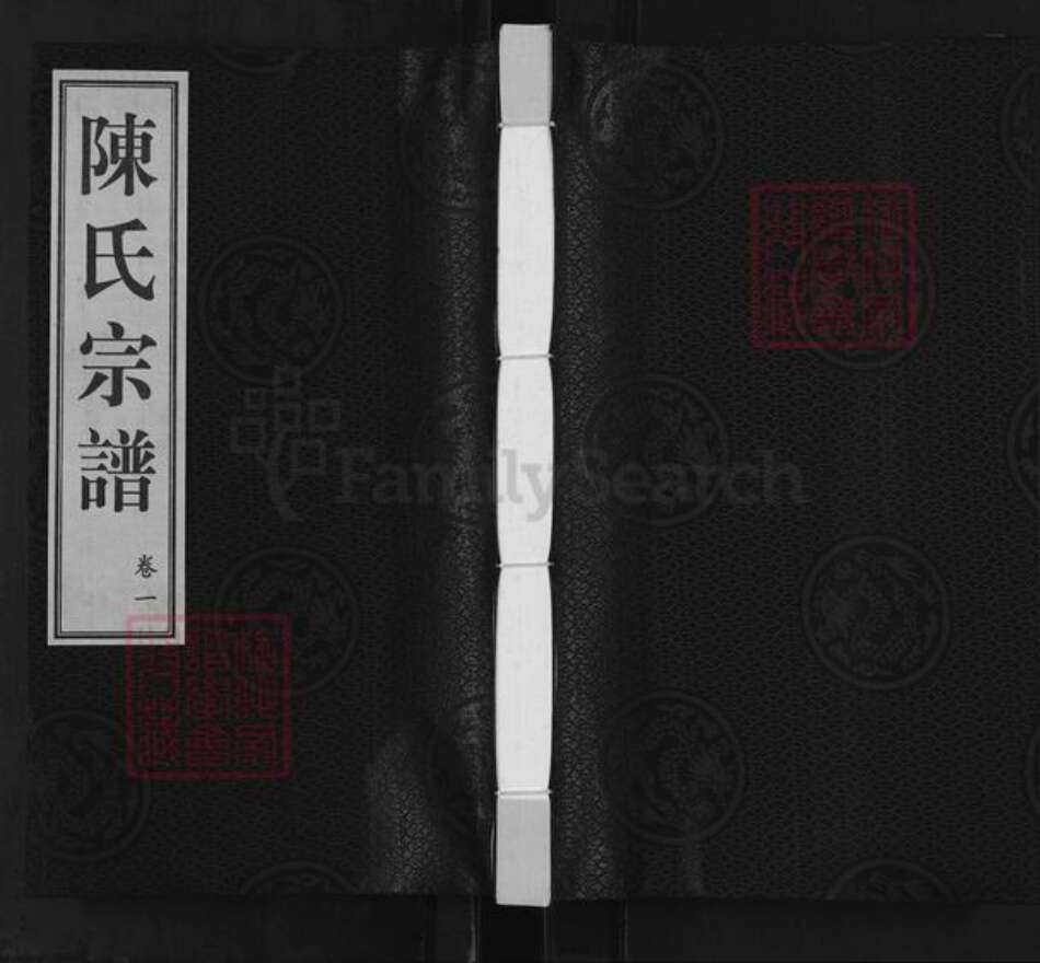 江苏省常州市武进县前黄镇陈氏忠节堂族谱-陈氏宗谱.pdf电子版缩略图