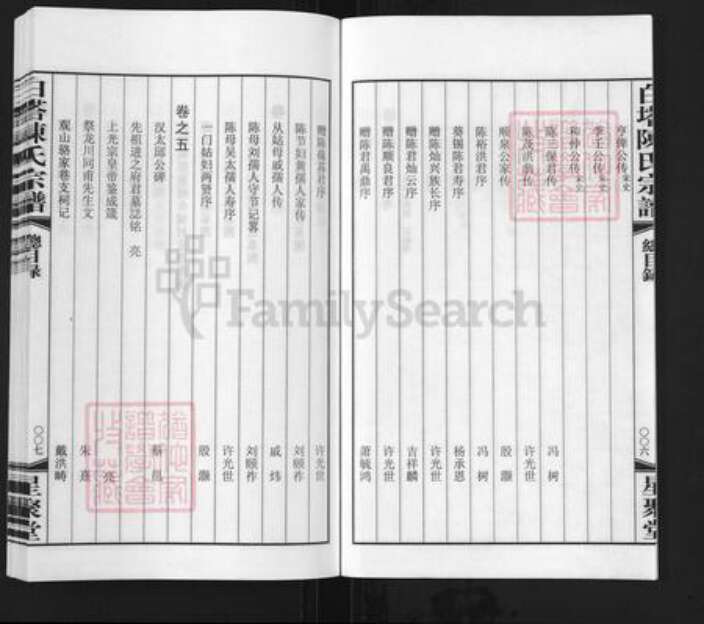 江苏省常州市天宁区郑陆镇陈氏星聚堂族谱-白塔陈氏宗谱.pdf电子版预览图5