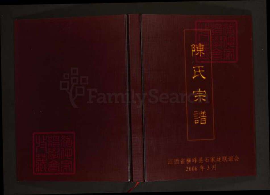 江西省上饶市横峰县陈氏颖川堂族谱-陈氏宗谱.pdf电子版缩略图