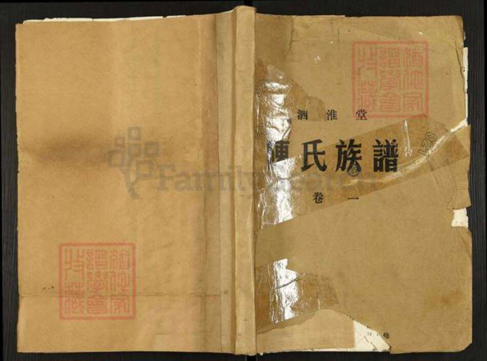 江苏省宿迁市泗阳县众兴镇陈氏泗淮堂族谱-陈氏族谱.pdf电子版缩略图