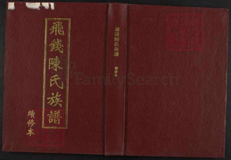 福建省莆田市仙游县陈氏族谱-飞钱陈氏族谱.pdf电子版缩略图