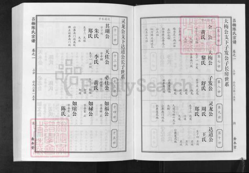 湖北省武汉市新洲区陈氏务本堂族谱-吕杨陈氏宗谱.pdf电子版预览图5