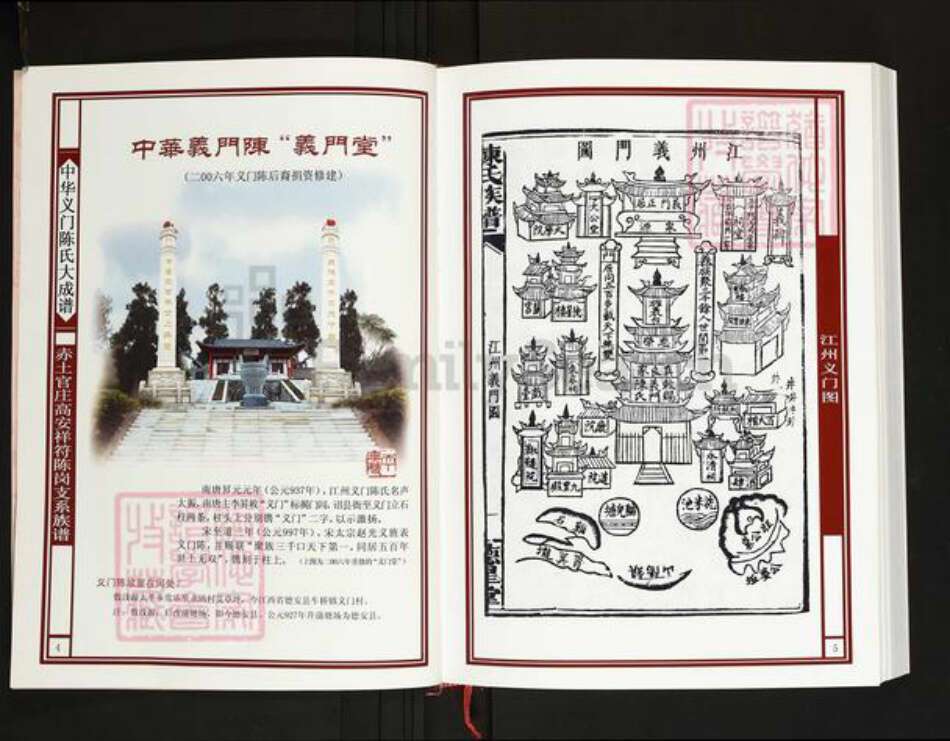 江西省宜春市高安市陈氏义门堂族谱-中华义门陈氏大成谱.赤土官庄高安祥符陈岗支系族谱(大田派).pdf电子版预览图3