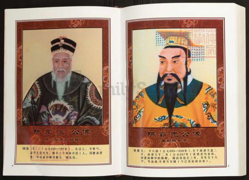 安徽省六安市叶集区陈氏义门堂族谱-中华义门陈氏大成谱.果石庄安徽六安陈氏族谱.pdf电子版预览图5