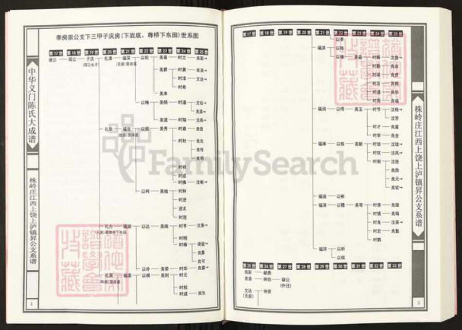 江西省上饶市上饶县上泸镇陈氏族谱-中华义门陈氏大成谱.株岭庄江西上饶上泸镇升公支系谱.pdf电子版预览图3