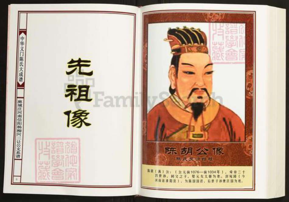 河南省信阳市陈氏族谱-中华义门陈氏大成谱麻城庄河南信阳柳河三让公支系谱.pdf电子版预览图4