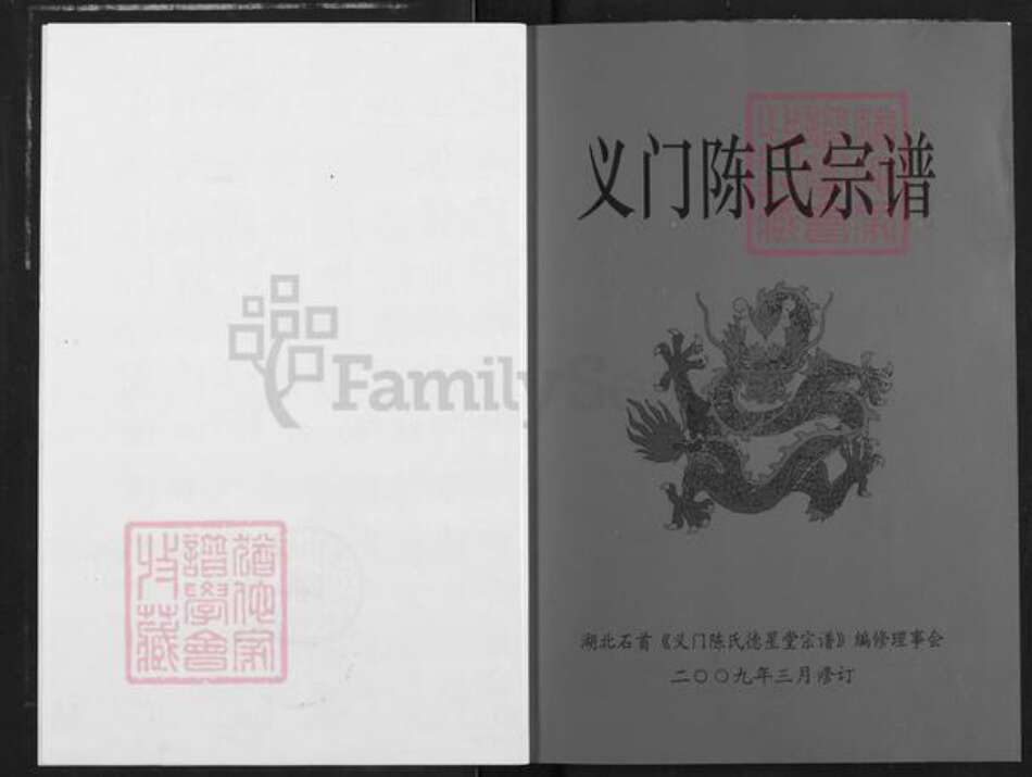 湖北省荆州市石首市新厂镇陈氏德星堂族谱-义门陈氏宗谱.pdf电子版预览图3