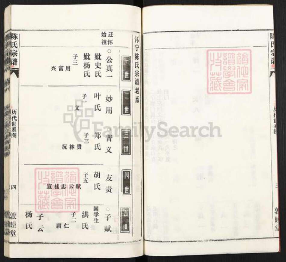 安徽省安庆市怀宁县清河乡陈氏敦睦堂族谱-陈氏宗谱.pdf电子版预览图5