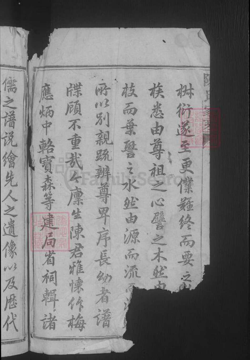 江西省九江市湖口县陈氏族谱-陈氏家乘 [不分卷].pdf电子版预览图4