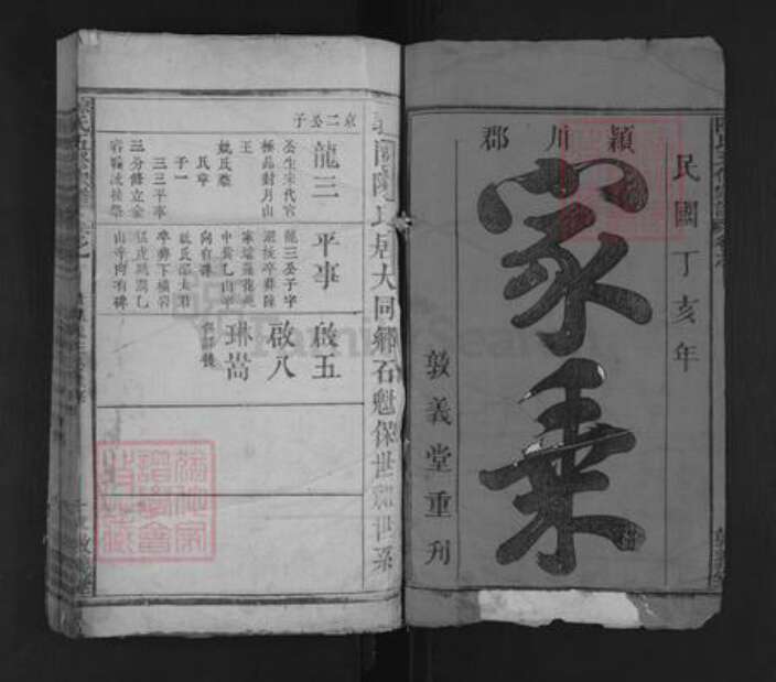 湖南省邵阳市隆回县沅江陈氏族谱-陈氏五修宗谱 [13卷].pdf电子版预览图1