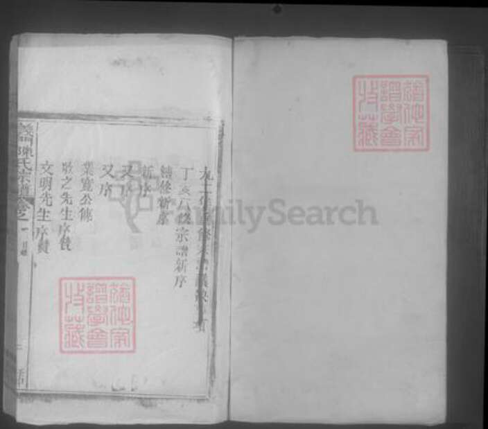 江西省九江市德安县陈氏族谱-义门陈氏宗谱 [8卷].pdf电子版预览图1