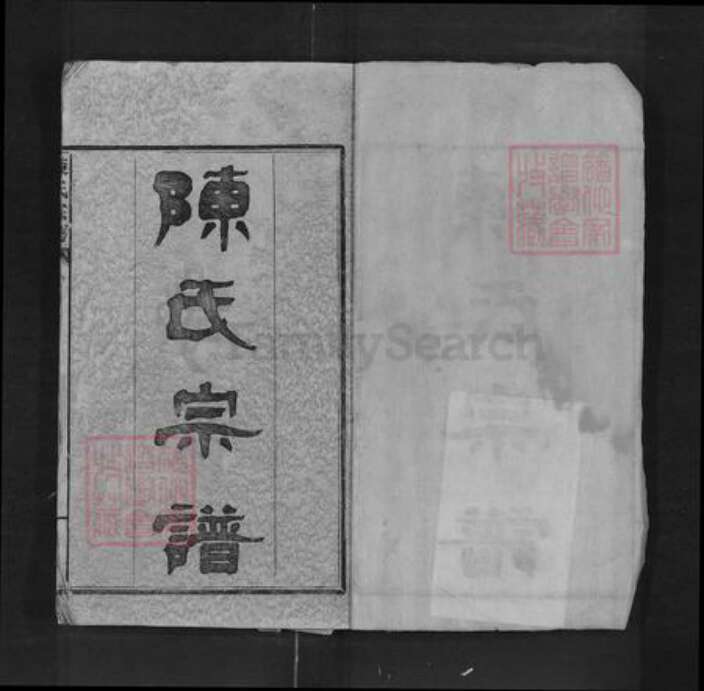 湖南省长沙市浏阳市陈氏族谱-浏阳陈氏宗谱.pdf电子版预览图1