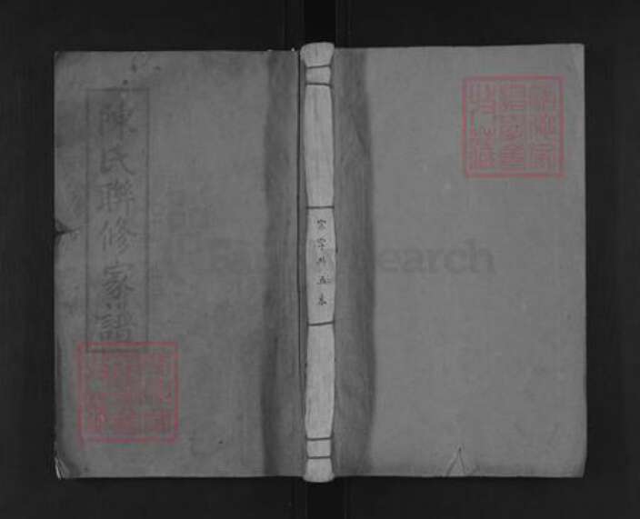 湖南省永州市江永县桃川镇陈氏颍川堂族谱-陈氏聨修家谱.pdf电子版缩略图